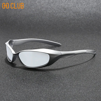 O-Q CLUB New Y2k Sunglasses For Men And Women Sports Cycling Glasses Women Trendy Street Sunglasses Men Fashion Shades Lunette