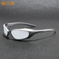 O-Q CLUB New Y2k Sunglasses For Men And Women Sports Cycling Glasses Women Trendy Street Sunglasses Men Fashion Shades Lunette