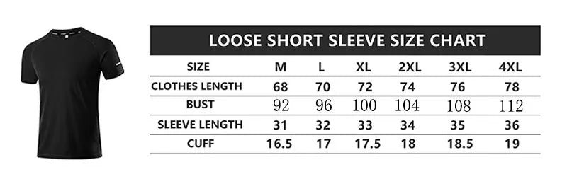 Men's Running Shirts Soccer Jerseys Reflective Sport T-Shirts Quick Dry Athletic Jogging Tops Gym Fitness Workout Sportswear