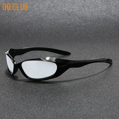 O-Q CLUB New Y2k Sunglasses For Men And Women Sports Cycling Glasses Women Trendy Street Sunglasses Men Fashion Shades Lunette