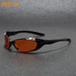 O-Q CLUB New Y2k Sunglasses For Men And Women Sports Cycling Glasses Women Trendy Street Sunglasses Men Fashion Shades Lunette