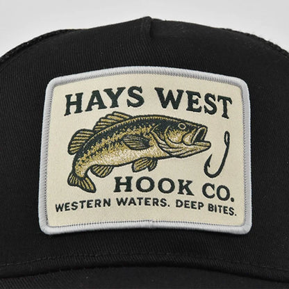 Man hat High Quality Fishing Cartoon Snapback Baseball Cap Hip Hop Dad Mesh Hat Trucker Hat Outdoor Sports Cycling Travel SunHat