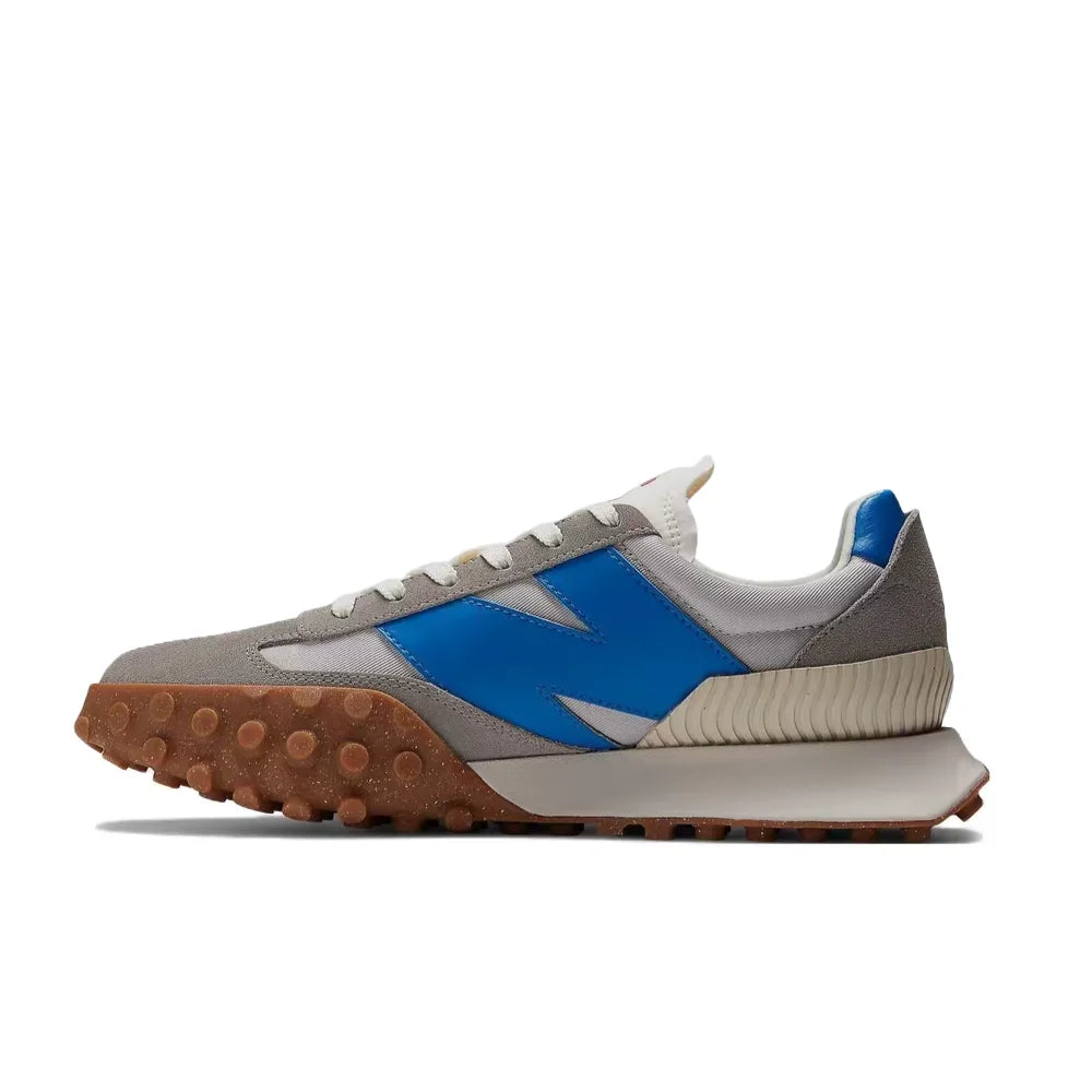 New Balance XC-72: Stylish, Patchwork-Design, Comfortable Low-Top Running Shoes for Men and Women, Gray-Blue UXC72VD