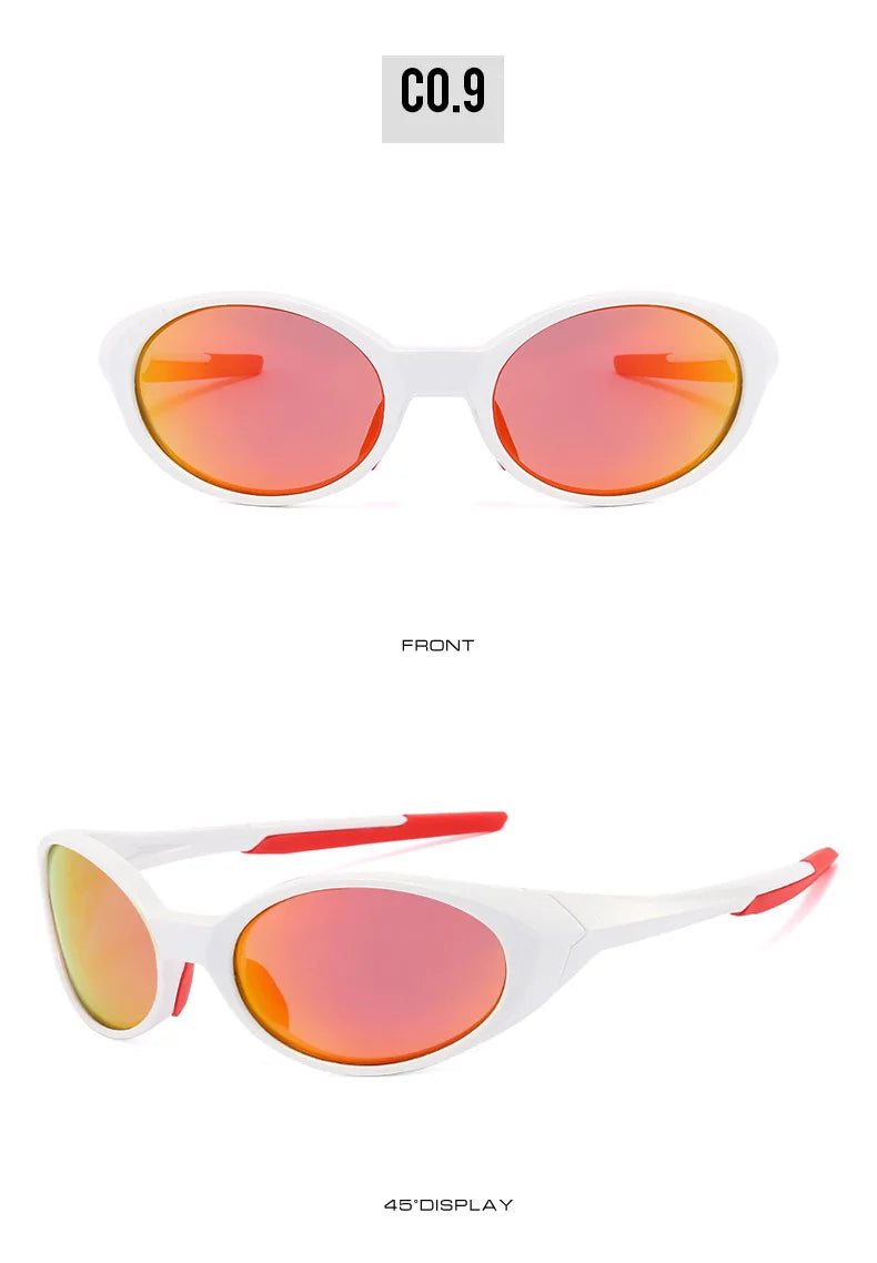 New Trendy Snow Sports Sunglasses, Outdoor Cycling Goggles, Windproof European and American Polarized Sunglasses