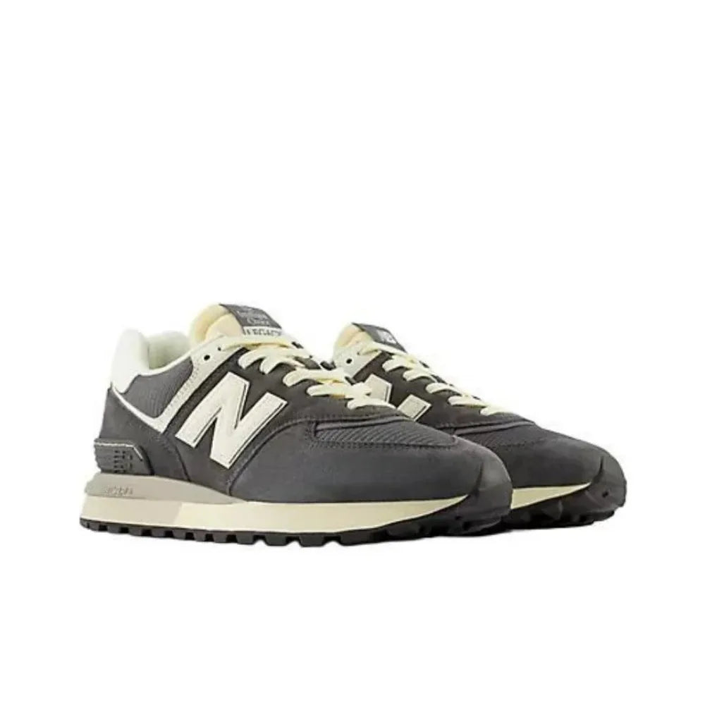 New Balance 574 Legacy: A Classic, Versatile Low-Top Trail Running Shoe with Thick-Soled Cushioning—Unisex, Gray U574LGGG