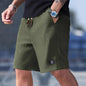 Summer Men's Waffle Texture Casual Sports Beach Shorts Quick Dry Trendy Versatile Bermuda Shorts Streetwear Lightweight