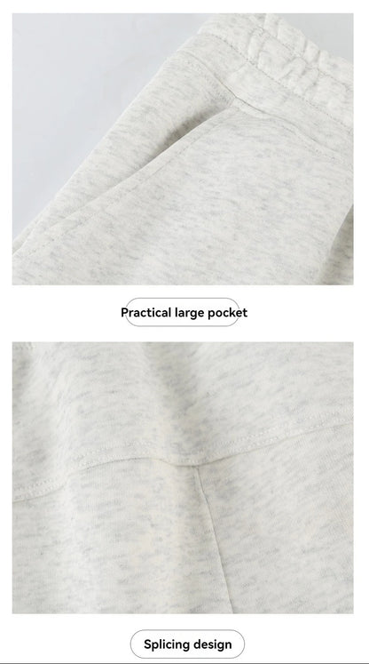 Ultra-thin Cotton Neutral Capris Comfortable Versatile For Outdoor Training Loose and Breathable Shorts For Sports