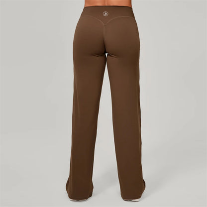 Women's Yoga Pants Versatile Loose Wide-Leggings Fitness Hip-Lifting Pants