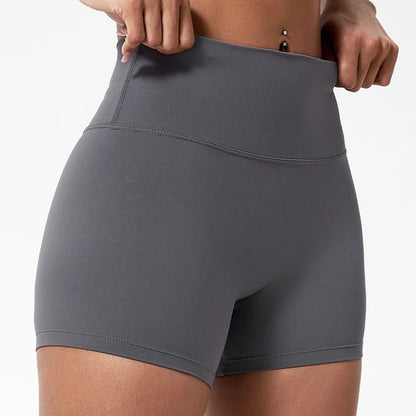 Hearuisavy Women's Sports Shorts Summer Running Fitness Shorts Gym High Waisted Yoga Pands Breathable Quick Dry Workout Leggings