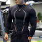 Summer Outdoor Long Sleeve T-Shirt Men 2024 New Quick Dry Breathable Air Conditioning Outdoor Sun Protection Running Outer Wear