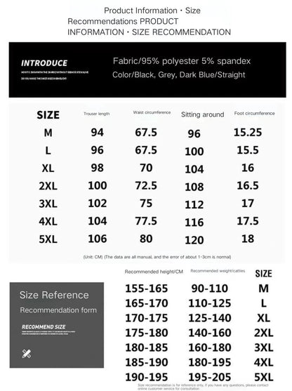 Summer men's ice silk quick drying casual pants slim fit version ice silk pants sports pants straight tube quick drying