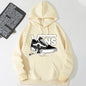 New Hip Hop Clothes Print Hoodie Men Long Sleeve Fleece Sweatshirt Vintage Rock Band Streetwear