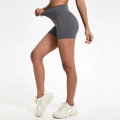 Hearuisavy Women's Sports Shorts Summer Running Fitness Shorts Gym High Waisted Yoga Pands Breathable Quick Dry Workout Leggings