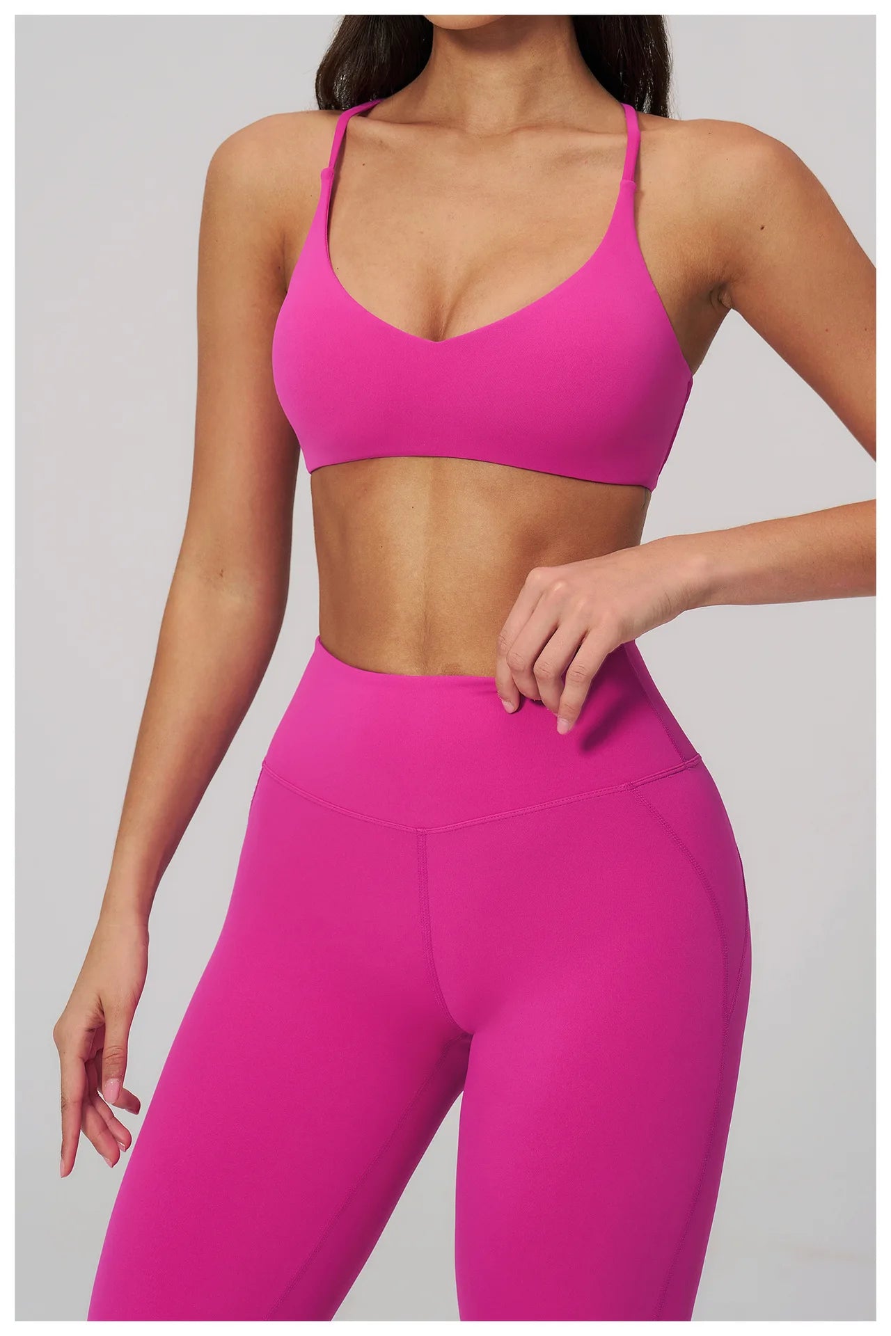 Sports Bras Woman Quick-Dry Women Underwear Sporty Woman Top Summer Slim Fit Casual Backless Running Sports Wear Female Clothing