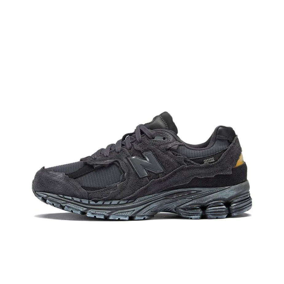 New Balance 2002R Unisex Low-Top Casual Running Shoes, Soft, Anti-slip, Stylish & Lightweight, Phantom Black M2002RDB
