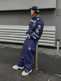 New Y2K Pants Personalized Pant Leg Zipper Embroidery Hip Hop Casual Joggers Men Pants Retro Straight Pants Tracksuit Streetwear