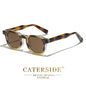 CATERSIDE Fashion Unisex Sunglasses Small Frame Square Personalized Design Sun Glasses