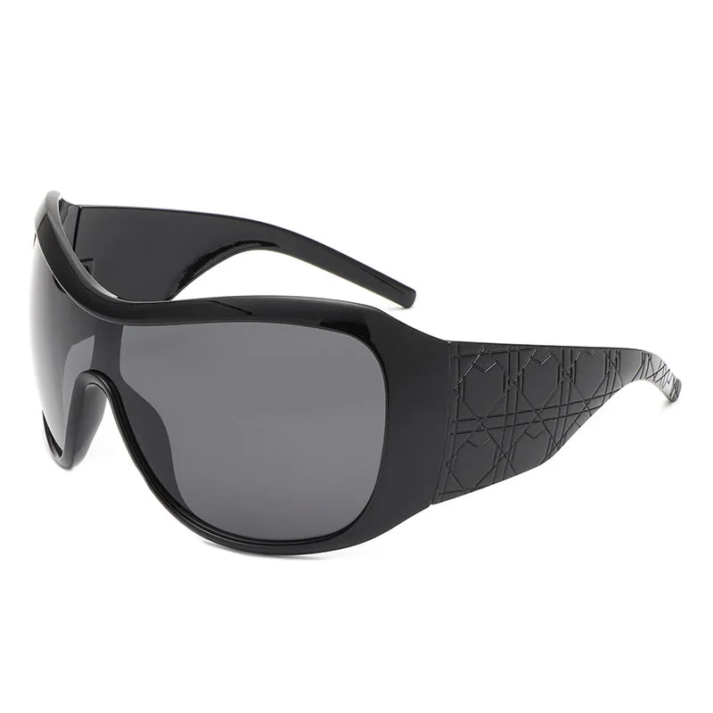 one piece sunglasses for women men vintage square shield gradient hip hop sun glasses female sexy driving shades