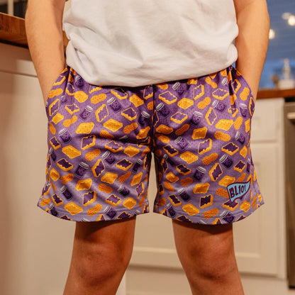 Summer New Children/Youth Shorts Baseball Lifestyle 101 Batters And Bread Shorts Oversized Breathable Quick Drying Shorts ﻿