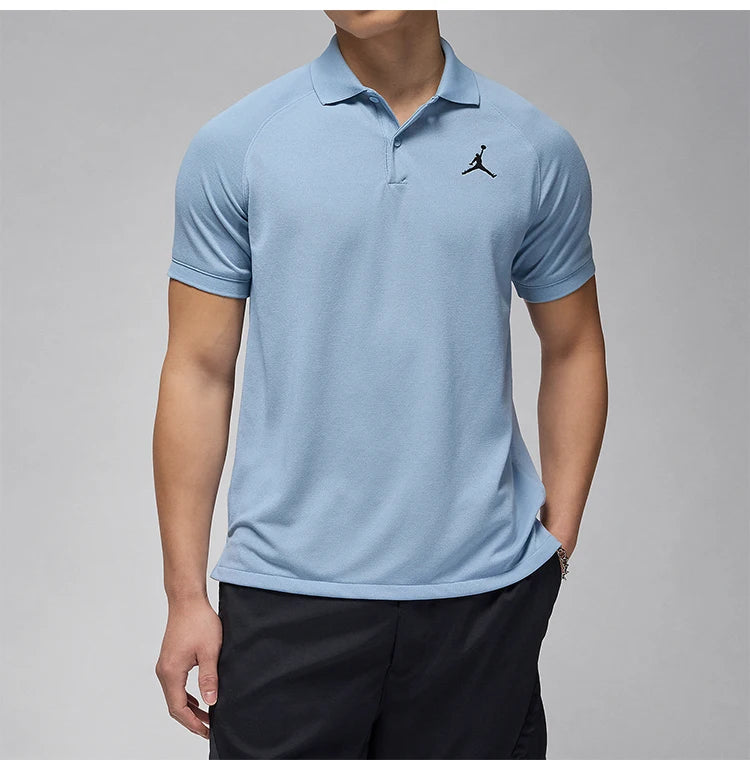 Nike Authentic Jordan Men's Golf Summer Simple Collar T-shirt DZ0541-436