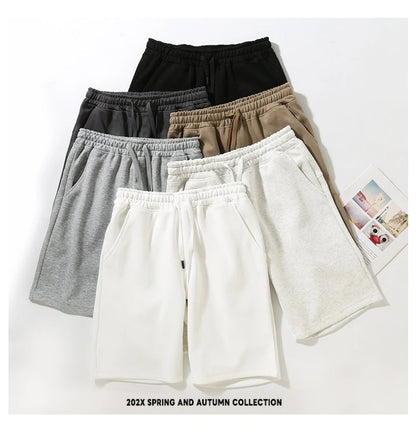 Ultra-thin Cotton Neutral Capris Comfortable Versatile For Outdoor Training Loose and Breathable Shorts For Sports