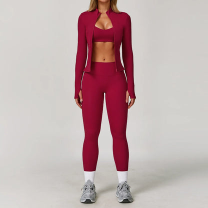 2/3PCS Sportswear Seamless Yoga Set Gym Clothes Sportswear Yoga Suits For Women Fitness Set Tracksuits Sports Bra Gym Leggings