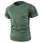 Men Summer Quick Dry T-shirt Breathable Pullover Climbing Tees Casual Cargo Shirts