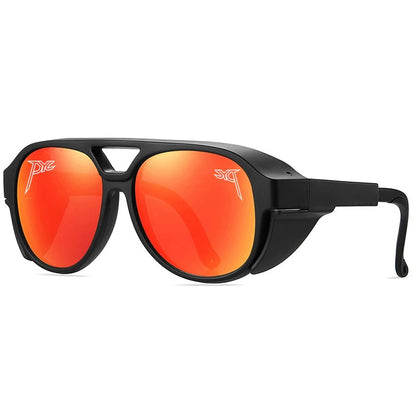Punk Sunglasses Steampunk Sun Glasses PITS OCTAL VIPERS TRABEC Sport Hiking Cycling Retro Vintage Eyewear Baseball Goggles