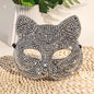 New Rhinestone Masquerade Mask Halloween Party Fashion Shiny Bling Mask Women Men Unisex Cosplay Prop Stage Performance Adult