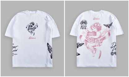 WOLVES CLUB Men T Shirt Sport Oversized Pure Cotton T-shirts Workout Gym Fitness New Short Sleeve Soft Tee Men Women Sport TEE