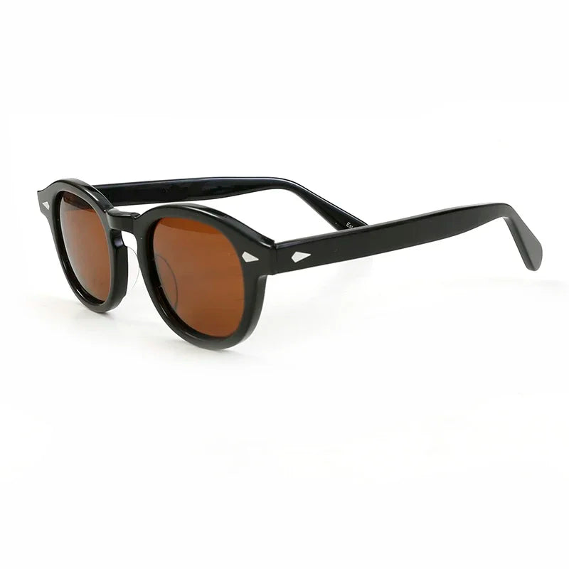 Johnny Depp Polarized Sunglasses Men Sun Glasses Woman Luxury Brand Vintage Acetate Frame Goggles