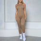 Allure The Brand Zipper Women Tracksuit Yoga Set One Piece Jumpsuit Workout Scrunch Legging Rompers Sport Gym Active Suit