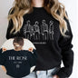 The Rose Kpop Sweatshirt Back To Me Hoodie Korean Group Pullover Women Long Sleeve Sweatshirts Graphic Hoodies Kpop Fans Gift