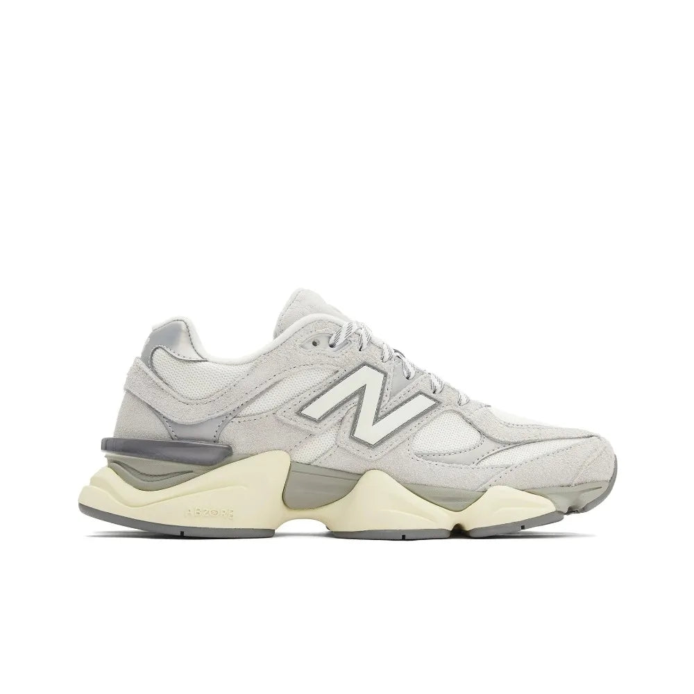New Balance NB 9060 Unisex Low-top Casual Sneakers, Grey | Retro Stylish, Wear-resistant & Durable U9060HX