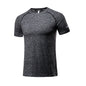 Men's Running Shirts Soccer Jerseys Reflective Sport T-Shirts Quick Dry Athletic Jogging Tops Gym Fitness Workout Sportswear