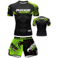 Free fighting and Boxing MuayThai Shirt shorts set Venom UFC Sets Quick-Drying Breathable Polyester Training T-Shirt Shorts set