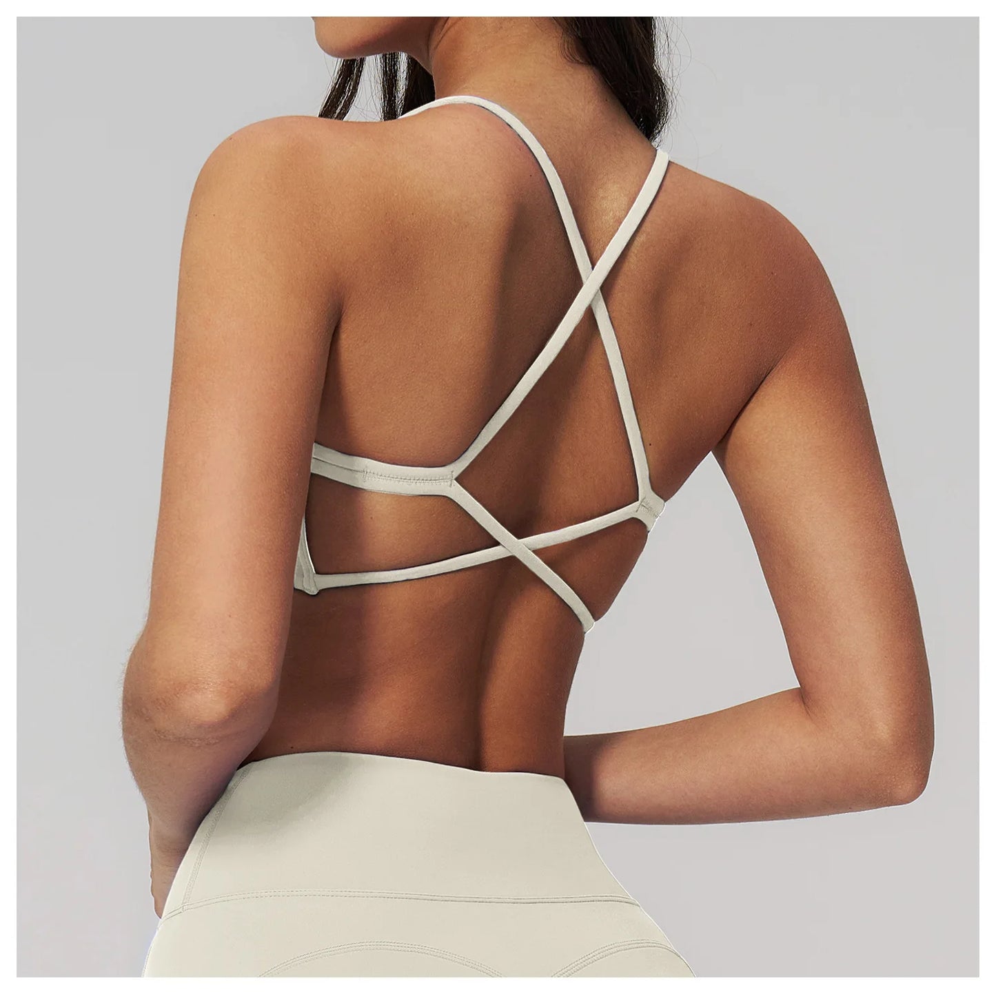 Sports Bras Woman Quick-Dry Women Underwear Sporty Woman Top Summer Slim Fit Casual Backless Running Sports Wear Female Clothing