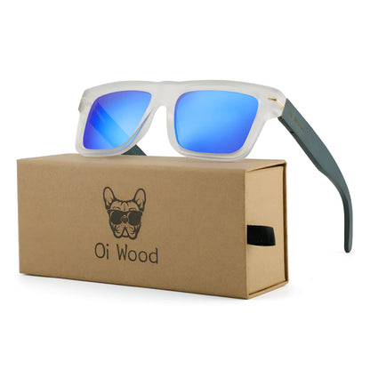 Oi Wood Sun Glasses Man Natural Wooden Sunglasses Women Eyeglasses Polarized Glasses UV Protection Eyewear
