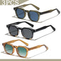 1/2/3 Pcs Wholesale New Square Retro Sunglasses Men Fashion Punk Sun Glasses Women Travel Eyewear Lunette De Soleil Femme UV400