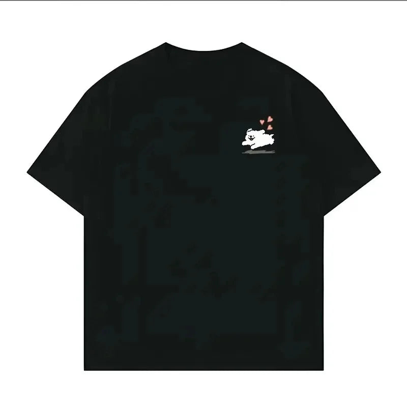 Calvin Women's T-Shirt Leisure Fashion Short Sleeve Cotton Tees High Quality Comfortable Brand T-shirt Summer Streetwear