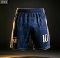 France National Team Mbappe No.10 Football Shorts,3D All Over Print Short Pants, Unisex Family Matching Fan Sports