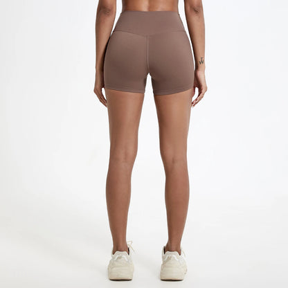 Hearuisavy Women's Sports Shorts Summer Running Fitness Shorts Gym High Waisted Yoga Pands Breathable Quick Dry Workout Leggings