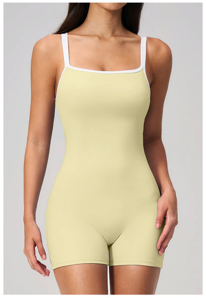 Yoga Jumpsuit One Piece Overalls Fitness Bodysuit Workout Clothes Women Tracksuit Sportwear Women Buttock lifting Set Activewear