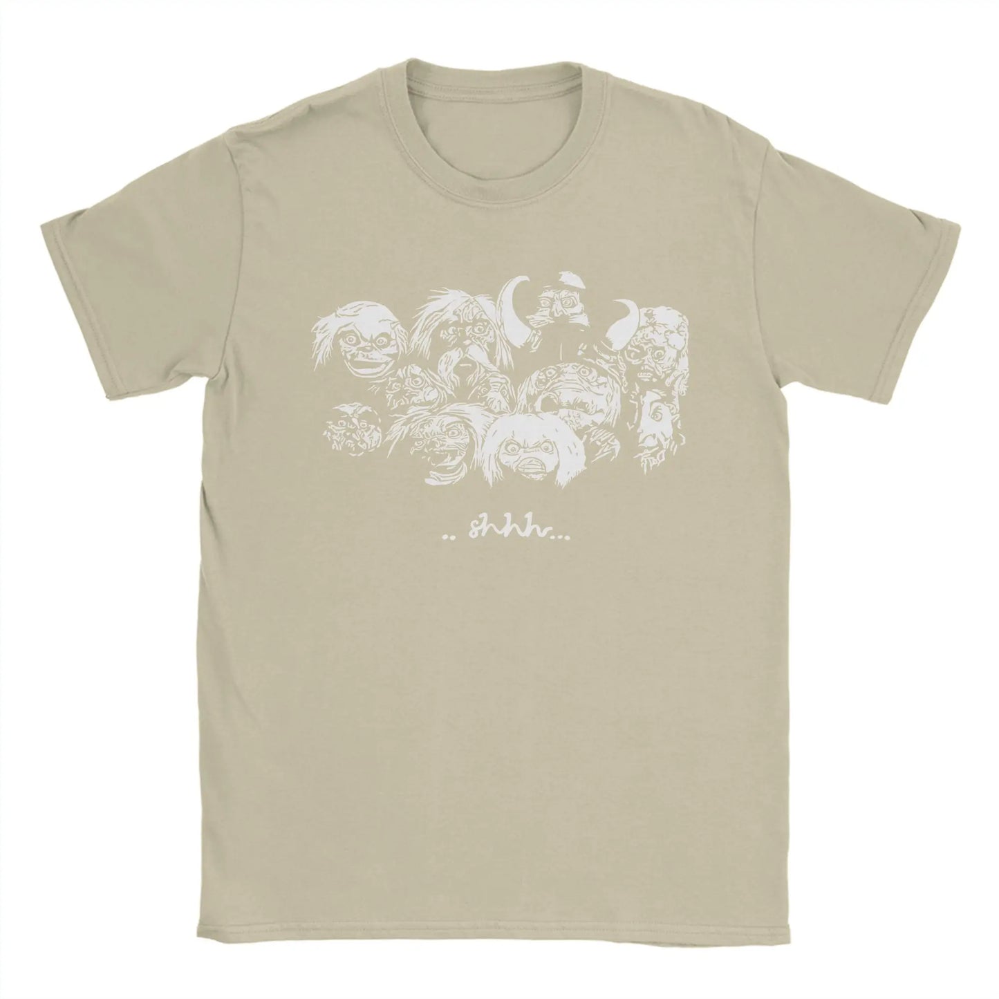Profashion x Labyrinth Goblins T-Shirt for Men  Vintage 100% Cotton Tee Shirt Round Neck Short Sleeve T Shirt Gift Idea Tops