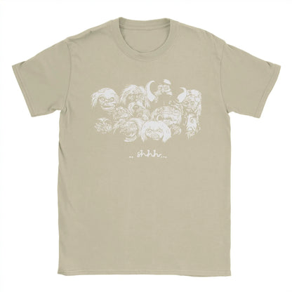 Profashion x Labyrinth Goblins T-Shirt for Men  Vintage 100% Cotton Tee Shirt Round Neck Short Sleeve T Shirt Gift Idea Tops