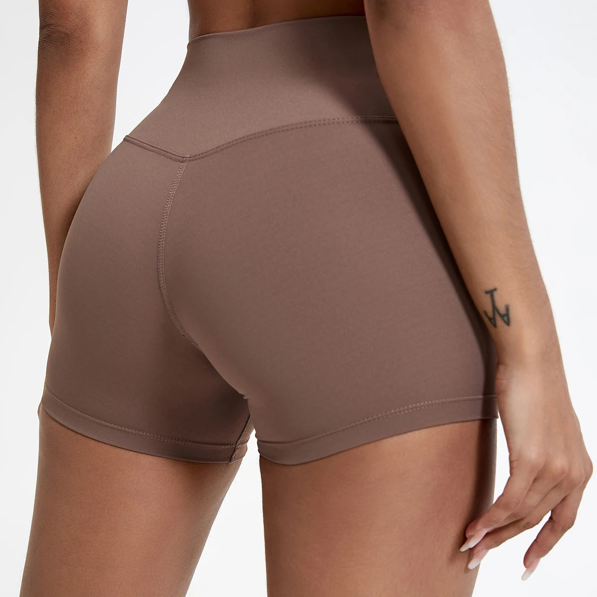 Hearuisavy Women's Sports Shorts Summer Running Fitness Shorts Gym High Waisted Yoga Pands Breathable Quick Dry Workout Leggings