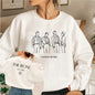 The Rose Kpop Sweatshirt Back To Me Hoodie Korean Group Pullover Women Long Sleeve Sweatshirts Graphic Hoodies Kpop Fans Gift