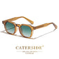 CATERSIDE Fashion Unisex Sunglasses Small Frame Square Personalized Design Sun Glasses