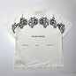 Unisex Wolf Graphic Printed Oversized T-Shirt Cotton Fitness Short Sleeve Tee