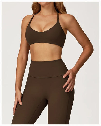 Sports Bras Woman Quick-Dry Women Underwear Sporty Woman Top Summer Slim Fit Casual Backless Running Sports Wear Female Clothing